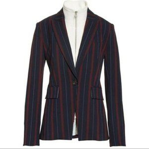 Veronica Beard Carter Dickey Blazer WITH Ivory Knit Dickey 8